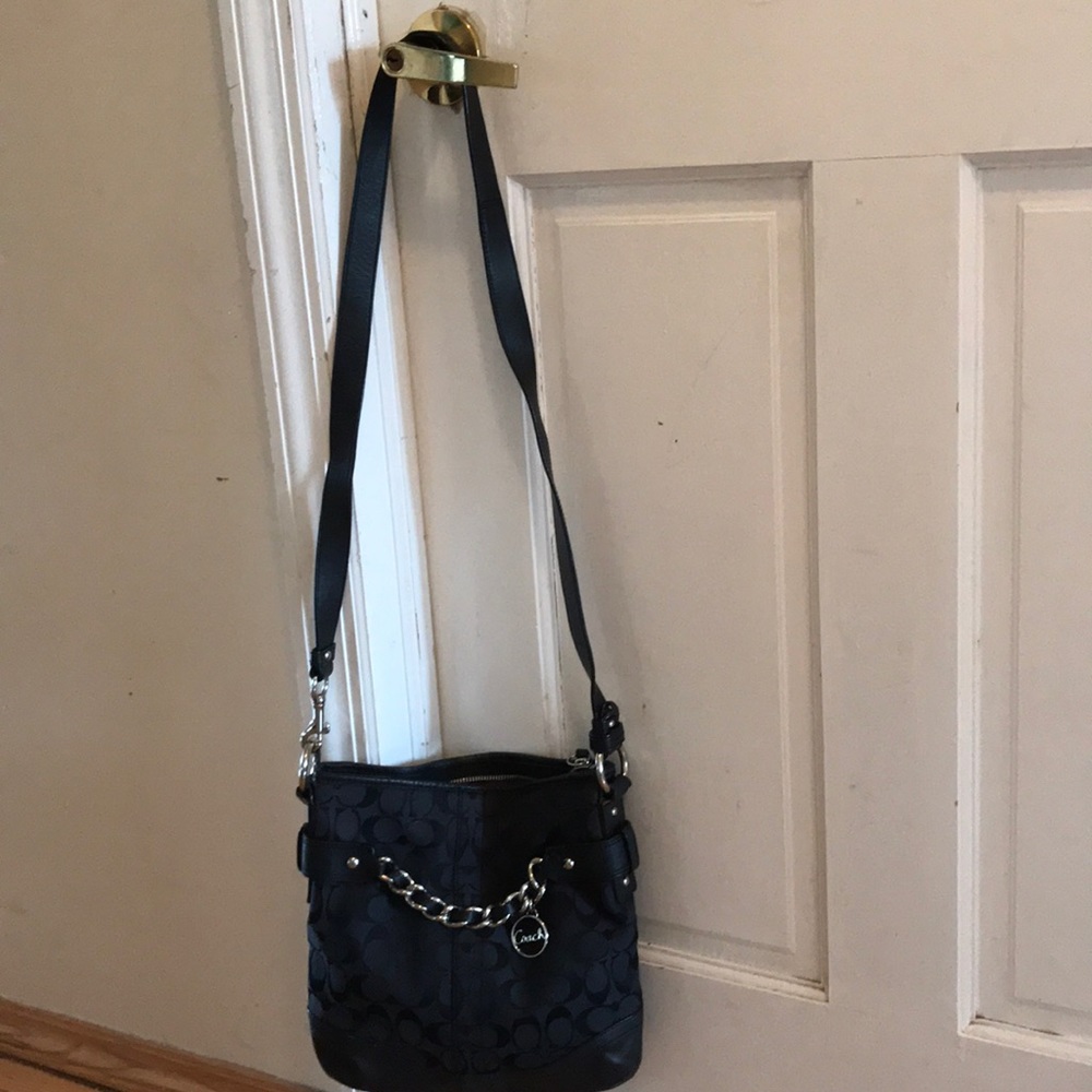 Authentic Coach CC black Shoulder bag